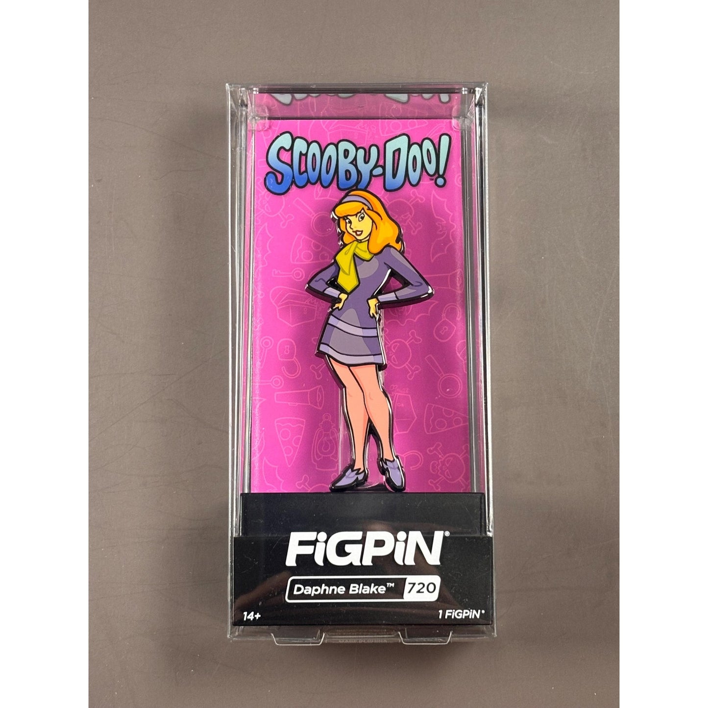 FiGPiN Daphne Blake 720 Scooby-Doo Enamel Pin New