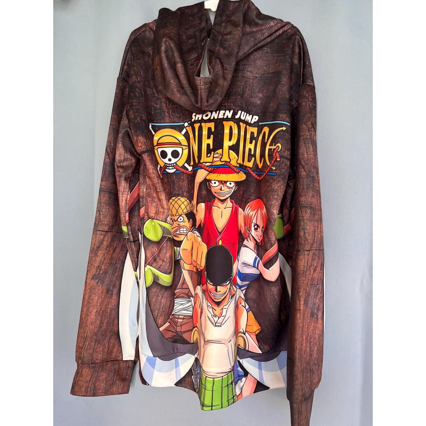 Shonen Jump Hoodie Anime One Piece Hoodie Lightweight Sweatshirts Kids Small NWT