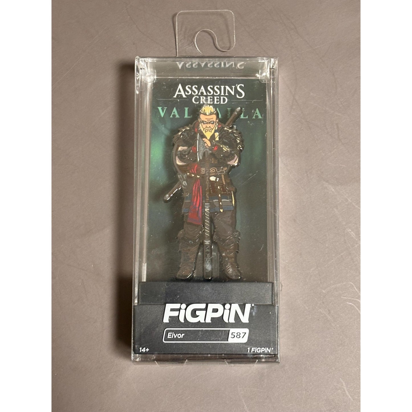 Assassin's Creed Valhalla Figpin Male Eivor #587 Ubisoft New Pin