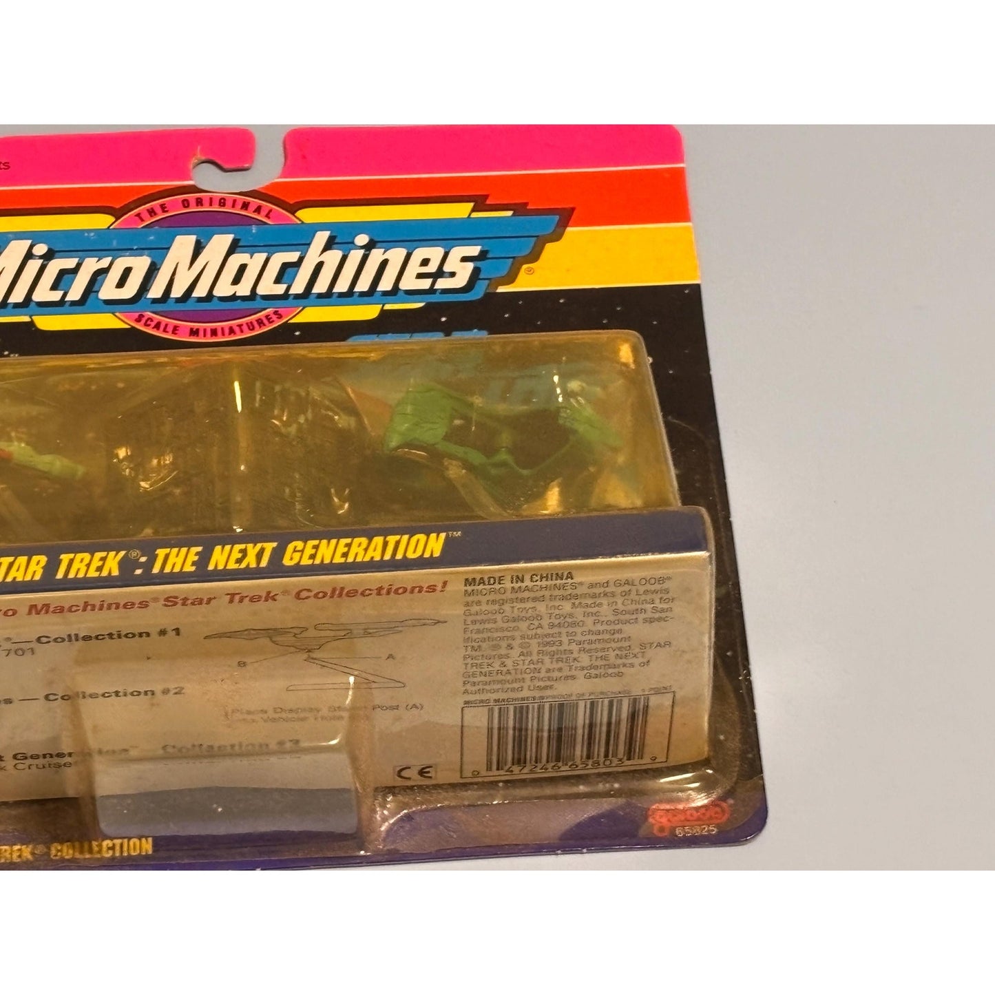 Micro Machines Star Trek The Next Generation Klingon Borg Romulan Ships C1-200
