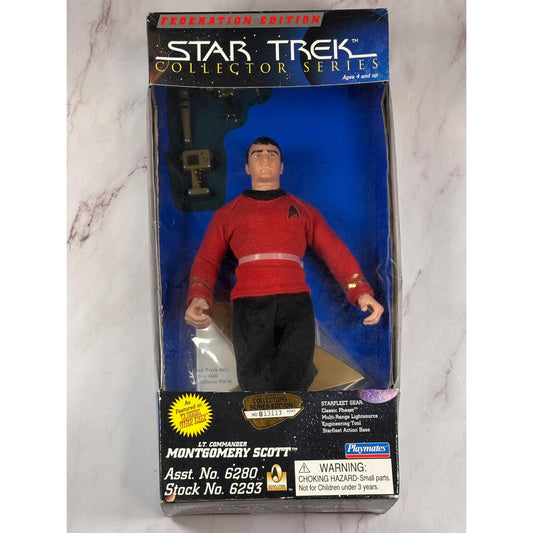 1995 Playmates Star Trek Collectors Series Lt. Commander Montgomery Scott Fed Ed