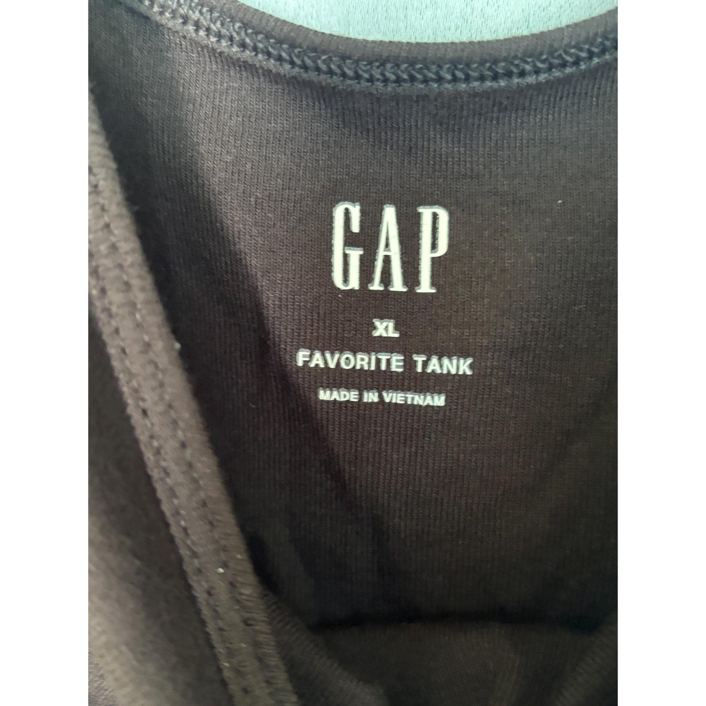 GAP Women's Favorite Tank Top Shirt Black XL NWT