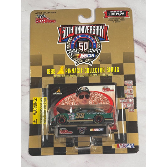 Ken Schrader 33 APR Stock Car Racing Champions Diecast NASCAR 1:64 Green