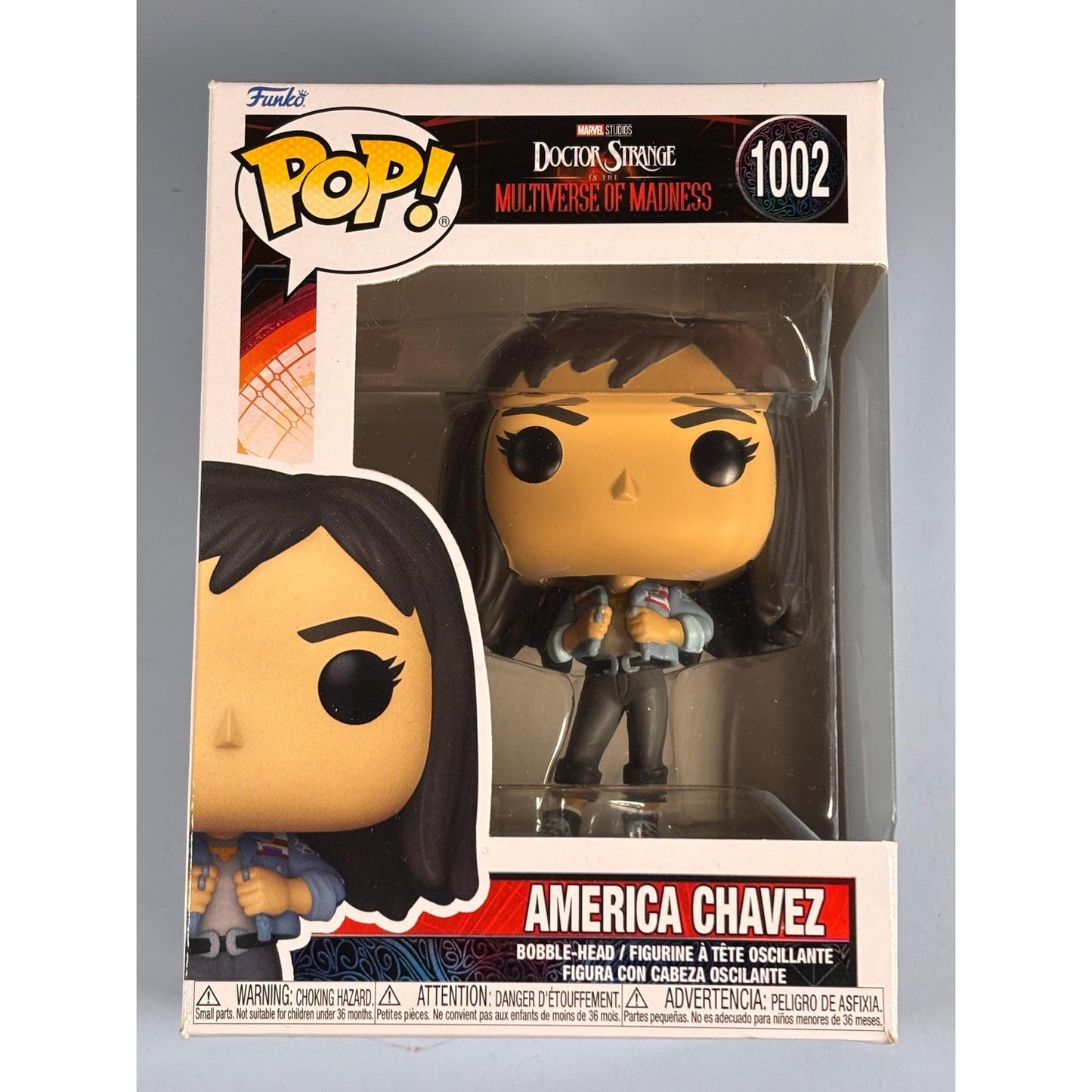 Funko Pop! Doctor Strange: Multiverse Madness America Chavez #1002 New