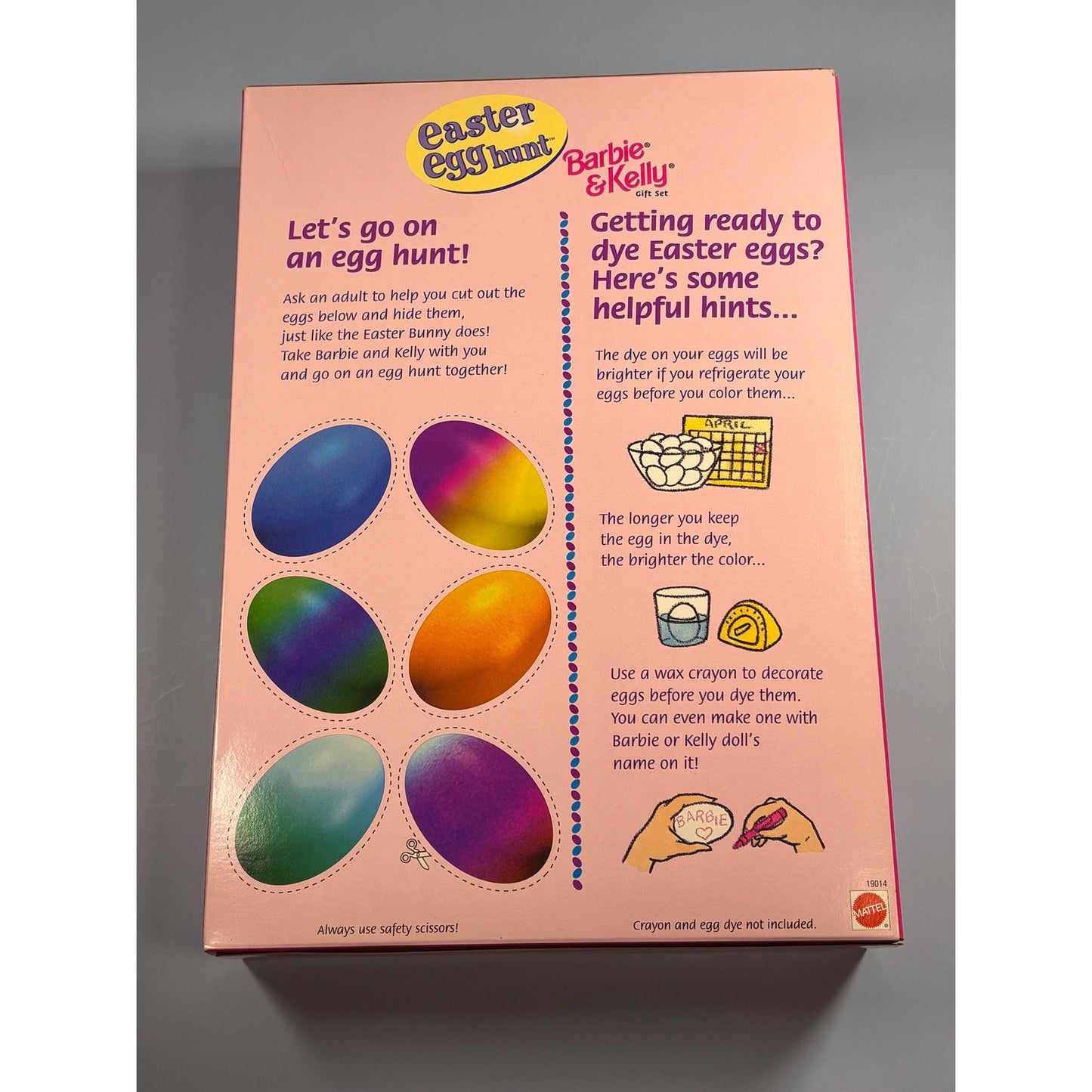 Vintage 1997 Barbie and Kelly Easter Egg Hunt Gift Set Special Edition 19014