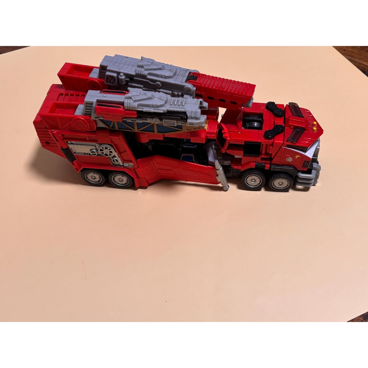Transformers Cybertron Leader Class Galaxy Force Optimus Prime 2005 Incomplete