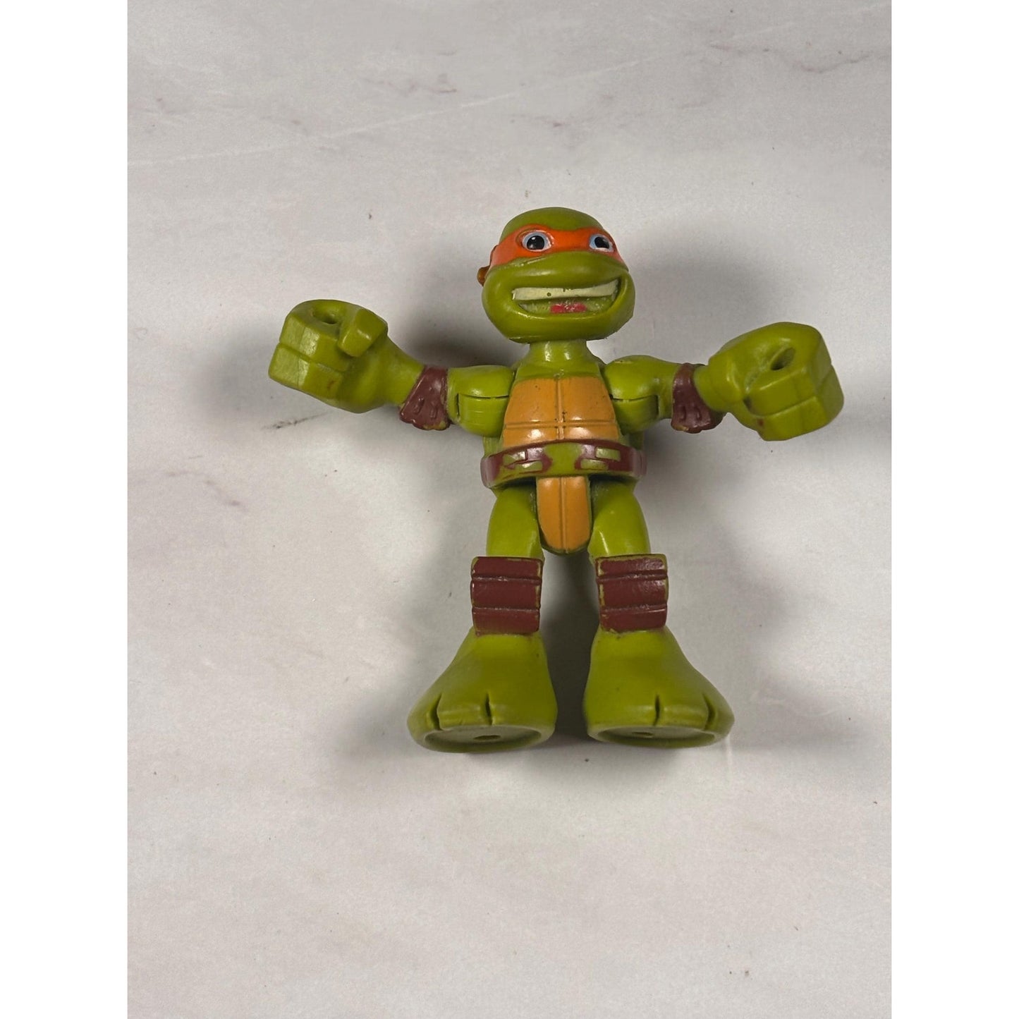 2014 TMNT Nickelodeon Half Shell Heroes Michelangelo Mike 2.5” Action Figure