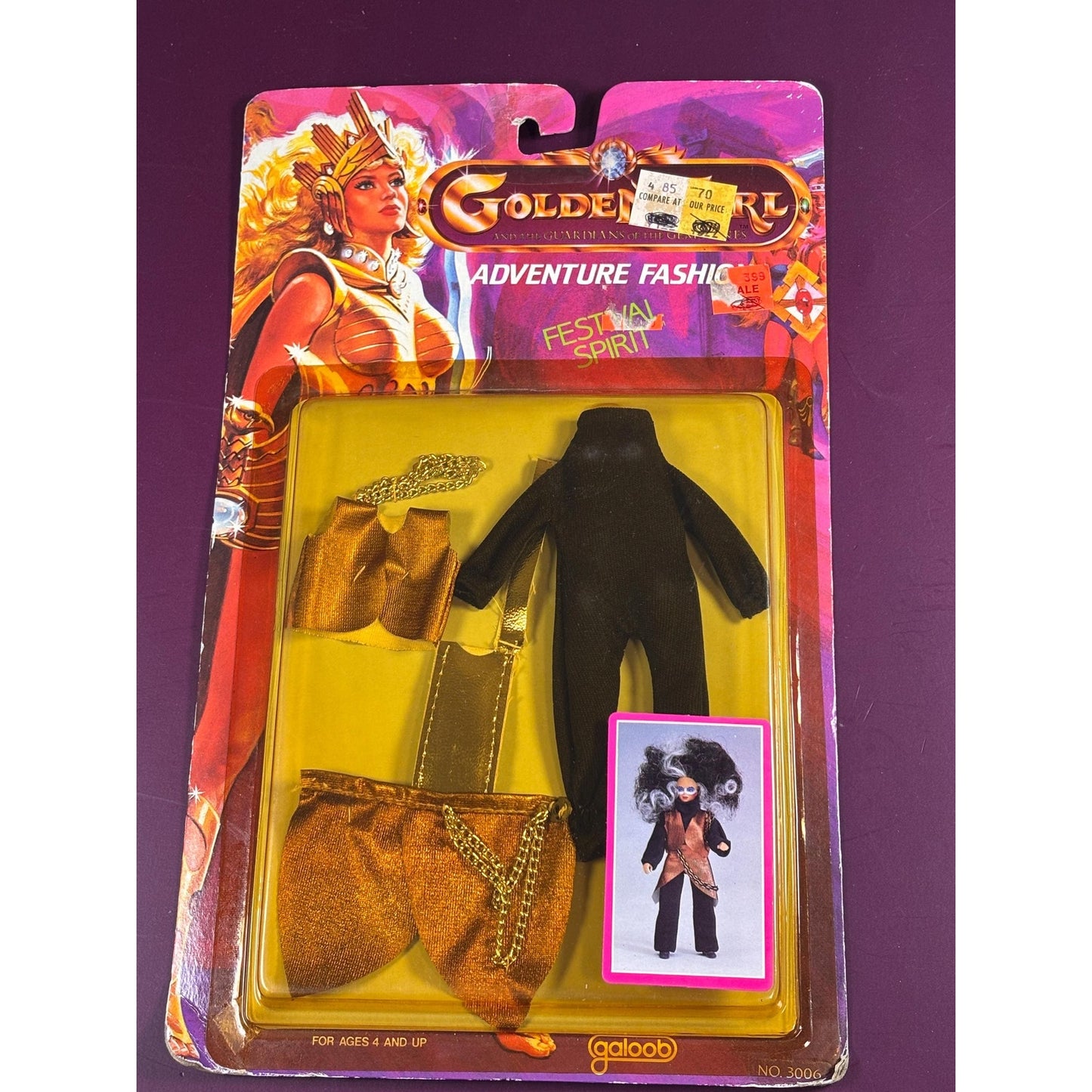 1984 Golden Girl Adventure Fashion Festival Spirit For Dragon Queen / Sheera New