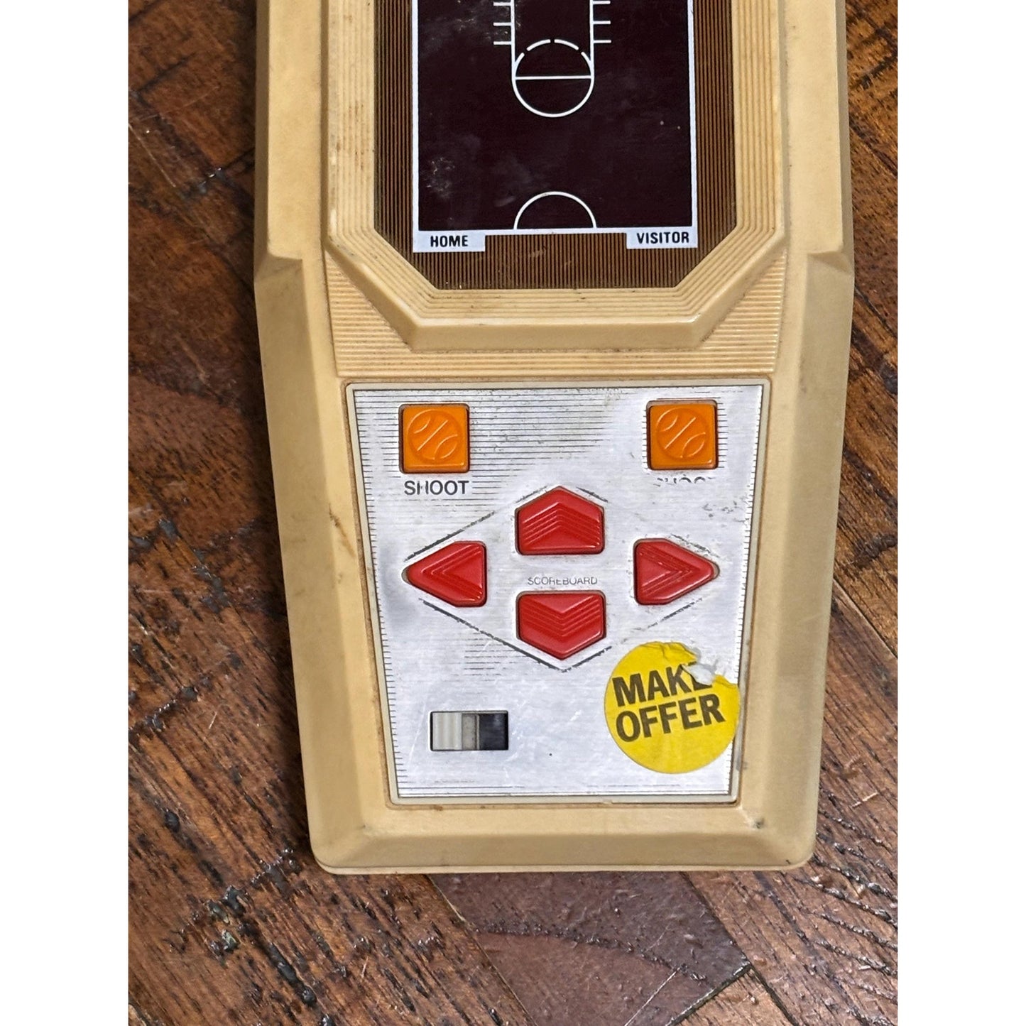 Mattel Electronics Vintage Handheld Basketball Game Tested 1978 Pre-owned