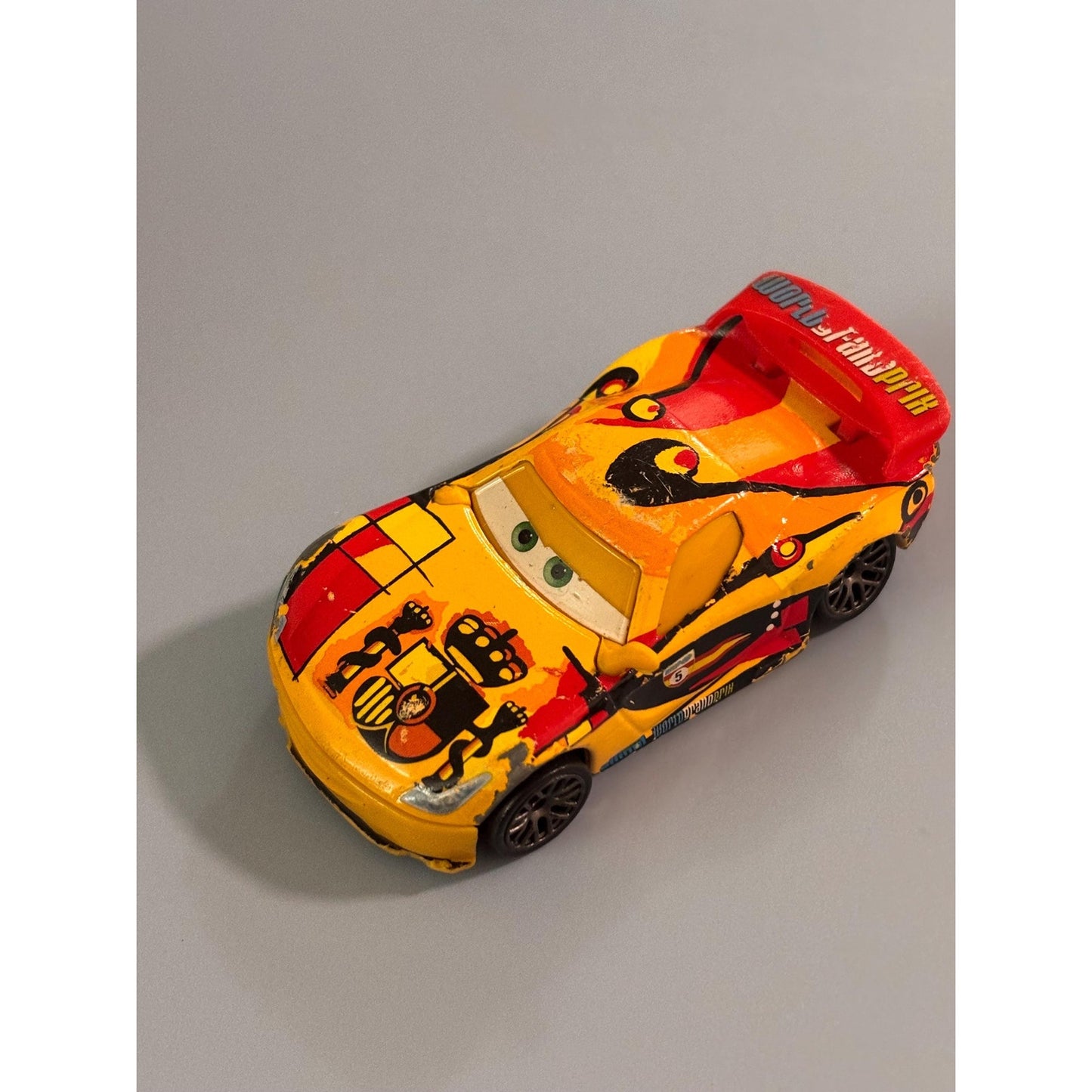 Disney Pixar Cars Rare Miguel Camino Grand Prix Racers Yellow