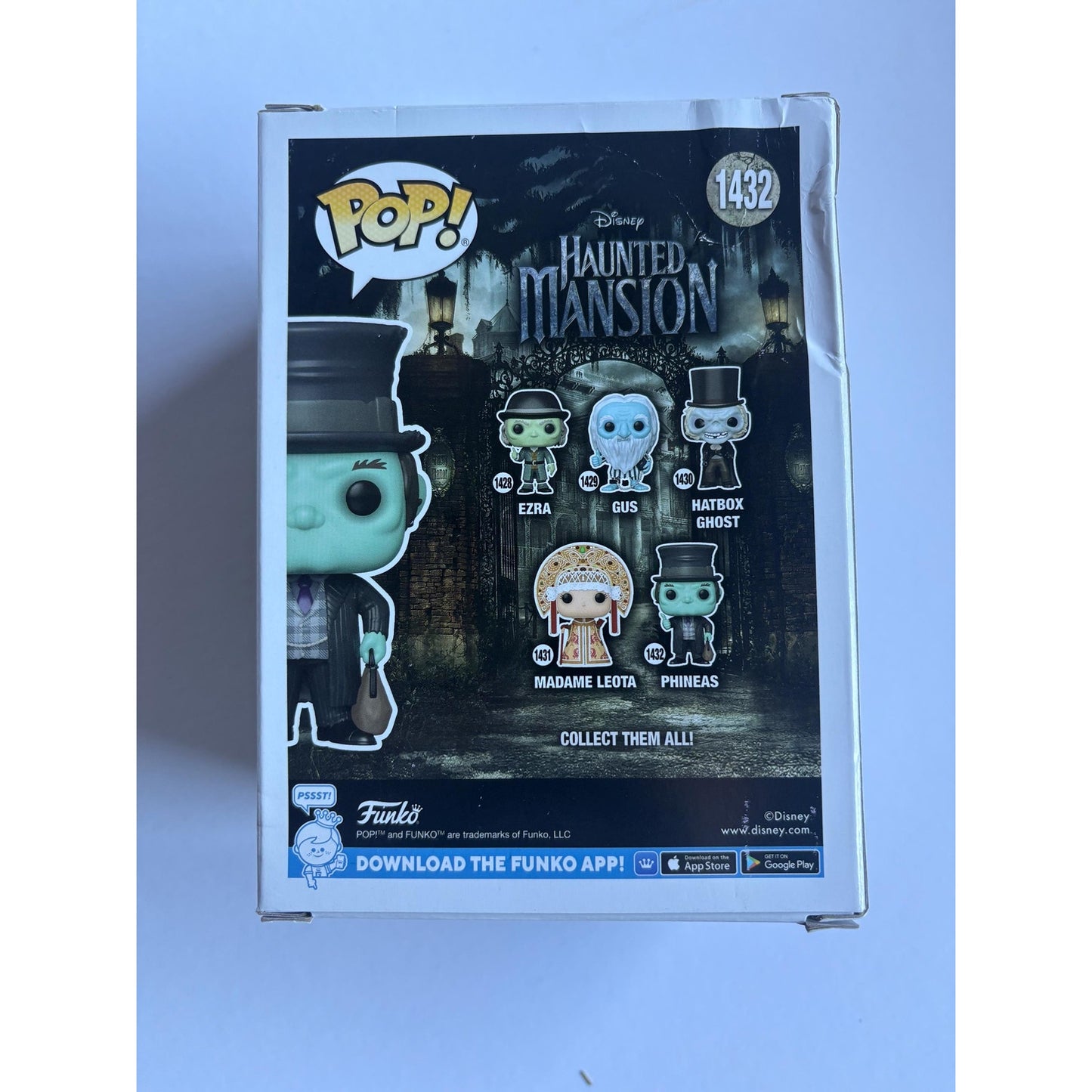 POP! Funko Disney Haunted Mansion #1432 Phineas