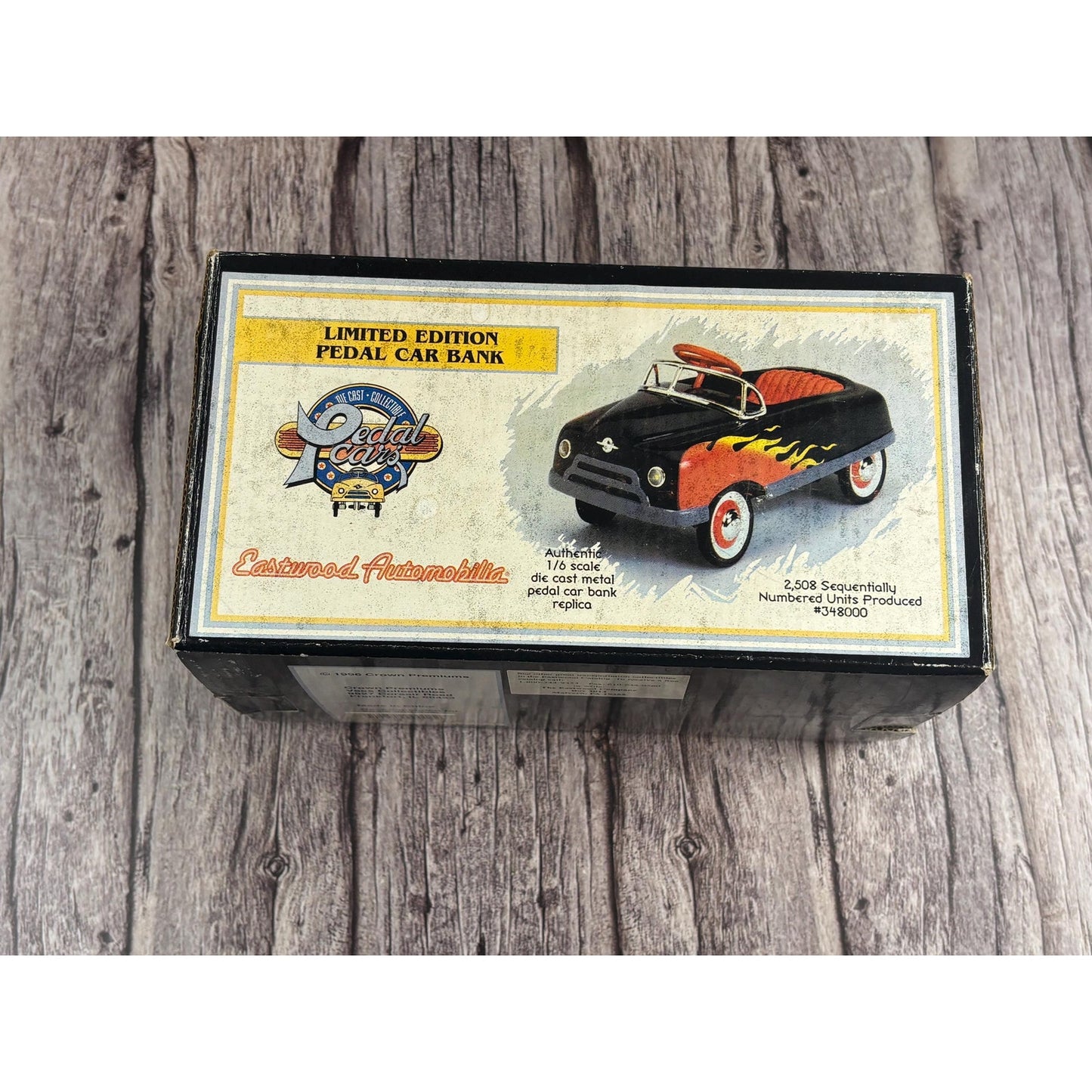 1996 Limited Edition Pedal Car Bank #1 Of 2508 Crown Premiums BMC Convertible
