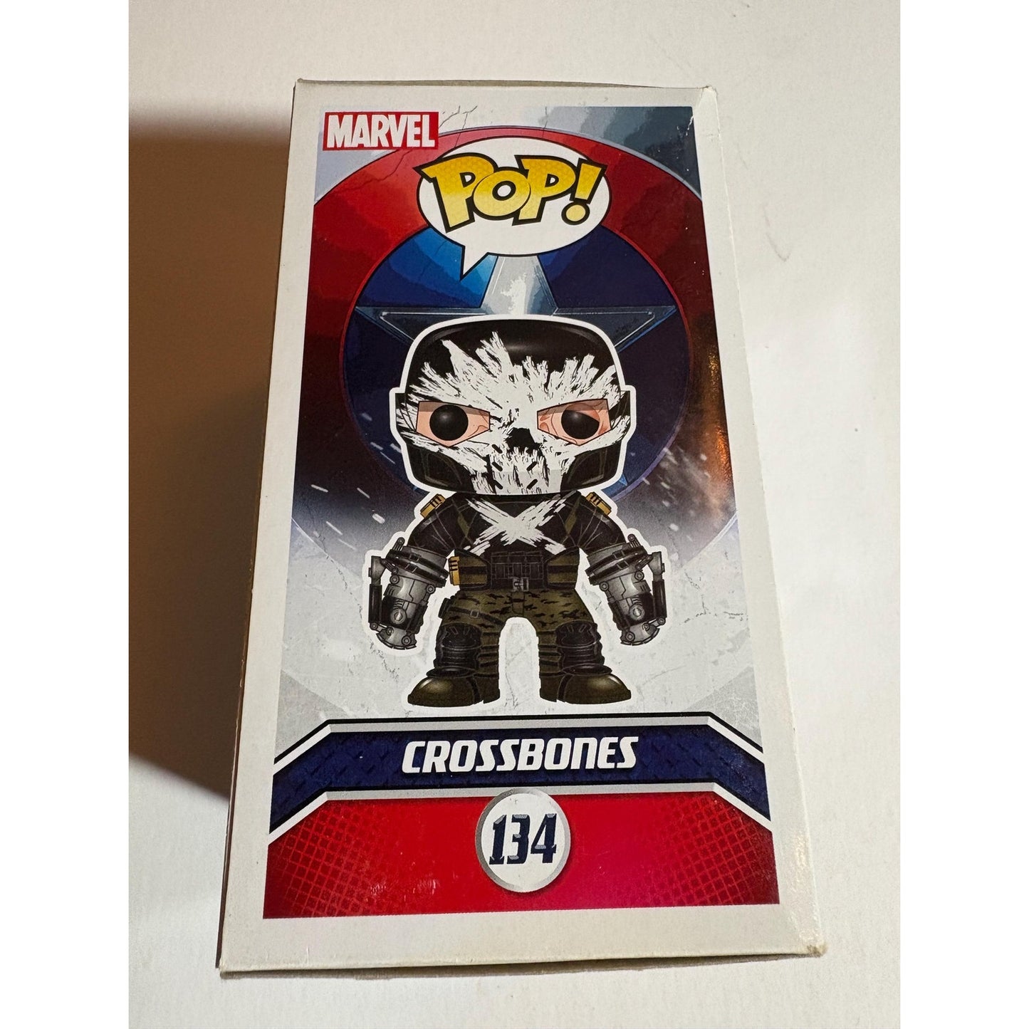 POP! Funko Vinyl Figure New in Box Marvel Captain America Civil War #134 CrossBones