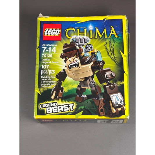 Lego Legends of Chima: Gorilla Legendary Beast (70125) New Retired 2014