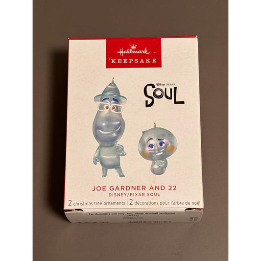 Hallmark 2023 Disney SOUL Joe Gardner and 22 Limited Edition Set Ornaments New