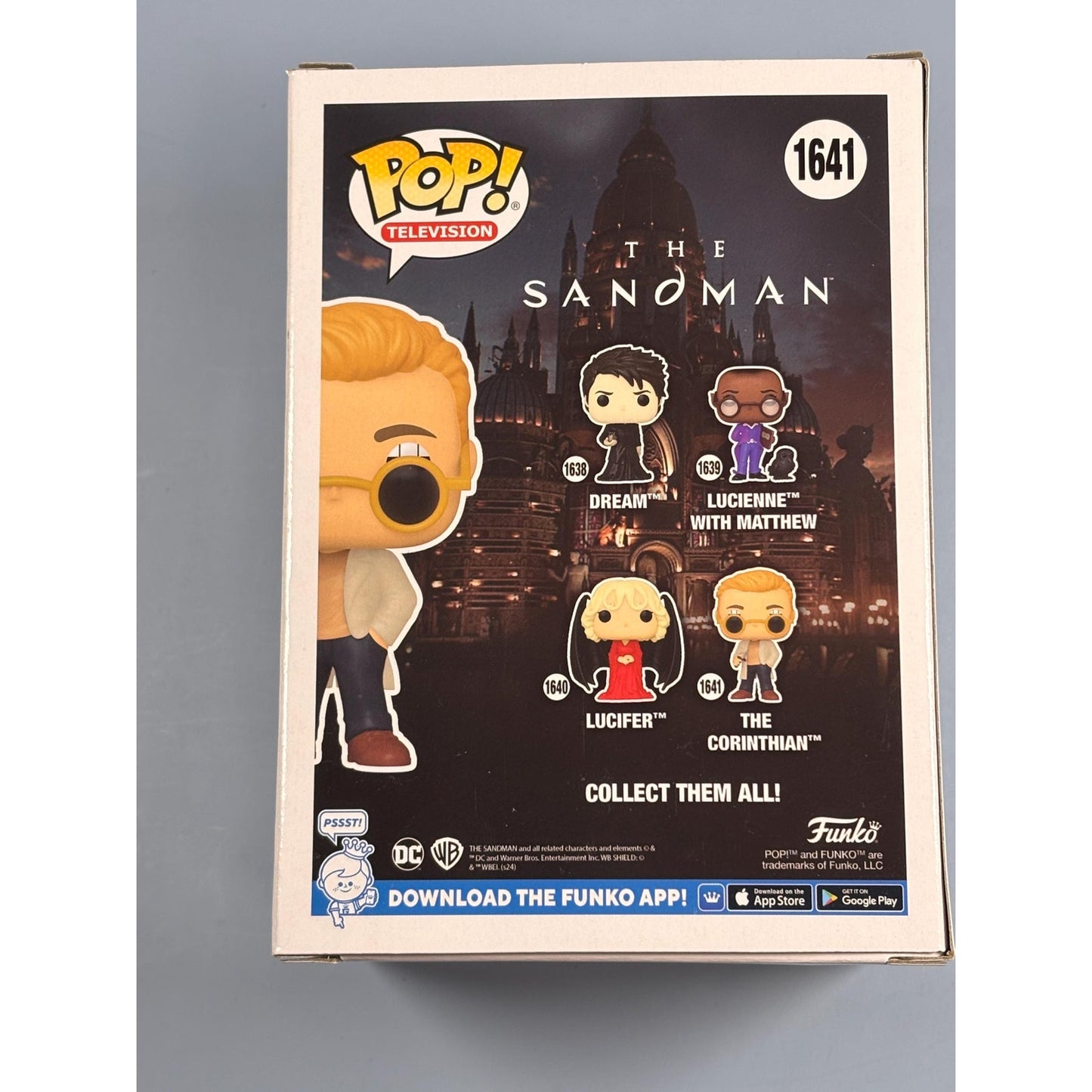 New Funko Pop Television The Sandman #1641 The Corinthian Vinyl Figure
