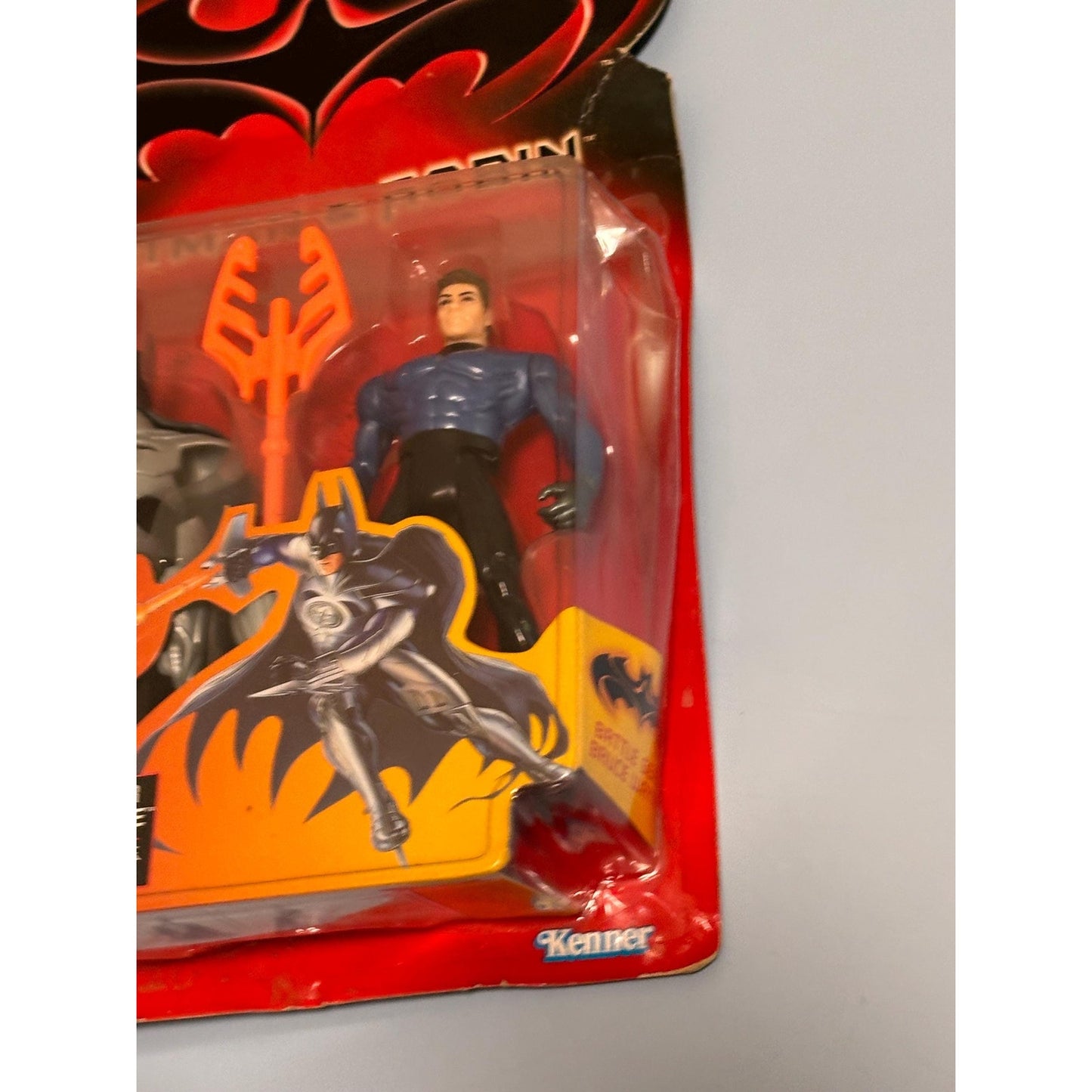 1997 Batman & Robin Battle Gear Bruce Wayne Battle Action Figure Kenner