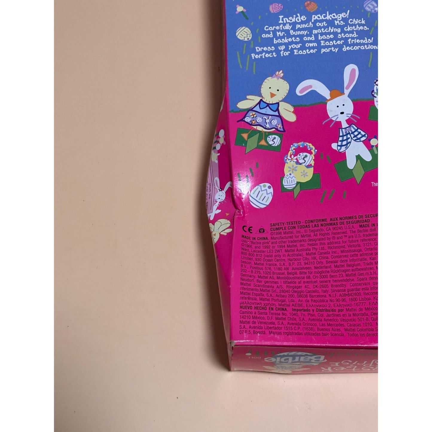 1998 Easter Surprise Barbie Special Edition w/Surprises inside egg MIB 20542