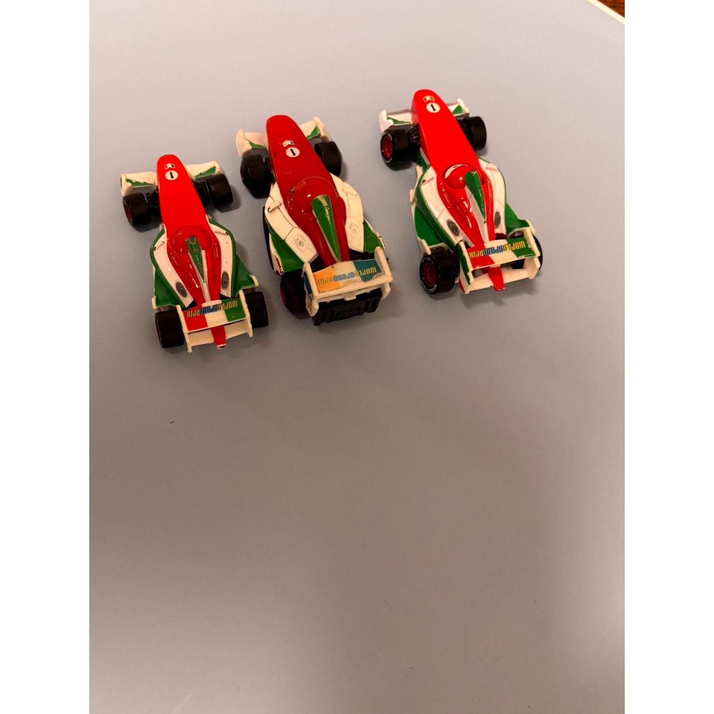 Lot of 3 Disney Pixar Cars 2 Francesco Bernoulli Diecast Metal Plastic Italy