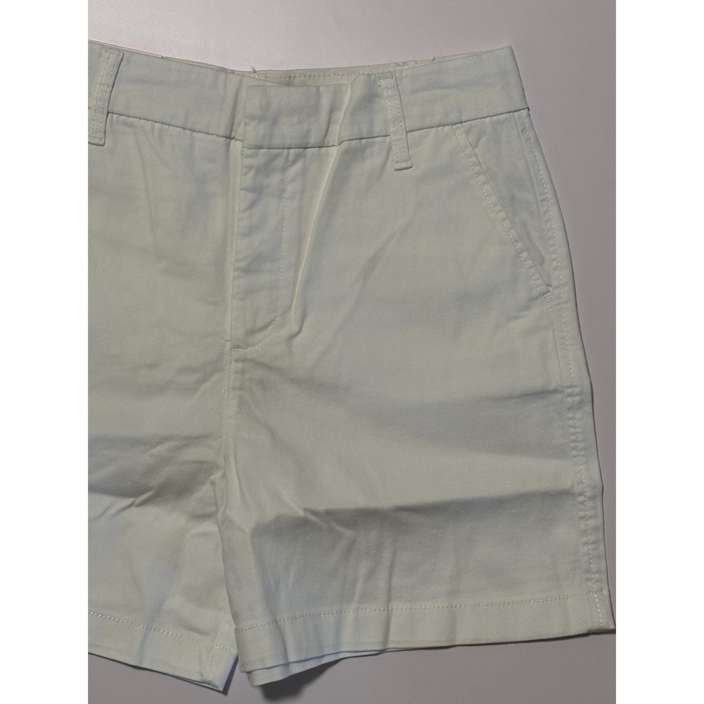 Gloria Vanderbilt Chino Shorts Womens Shorts White 8 NWT