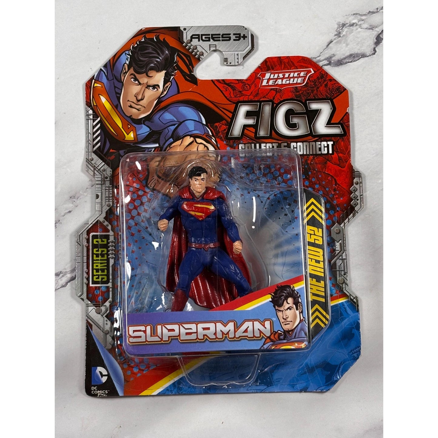 Superman - DC the New 52 Justice League Figz - 3" Figure Series 2 - New