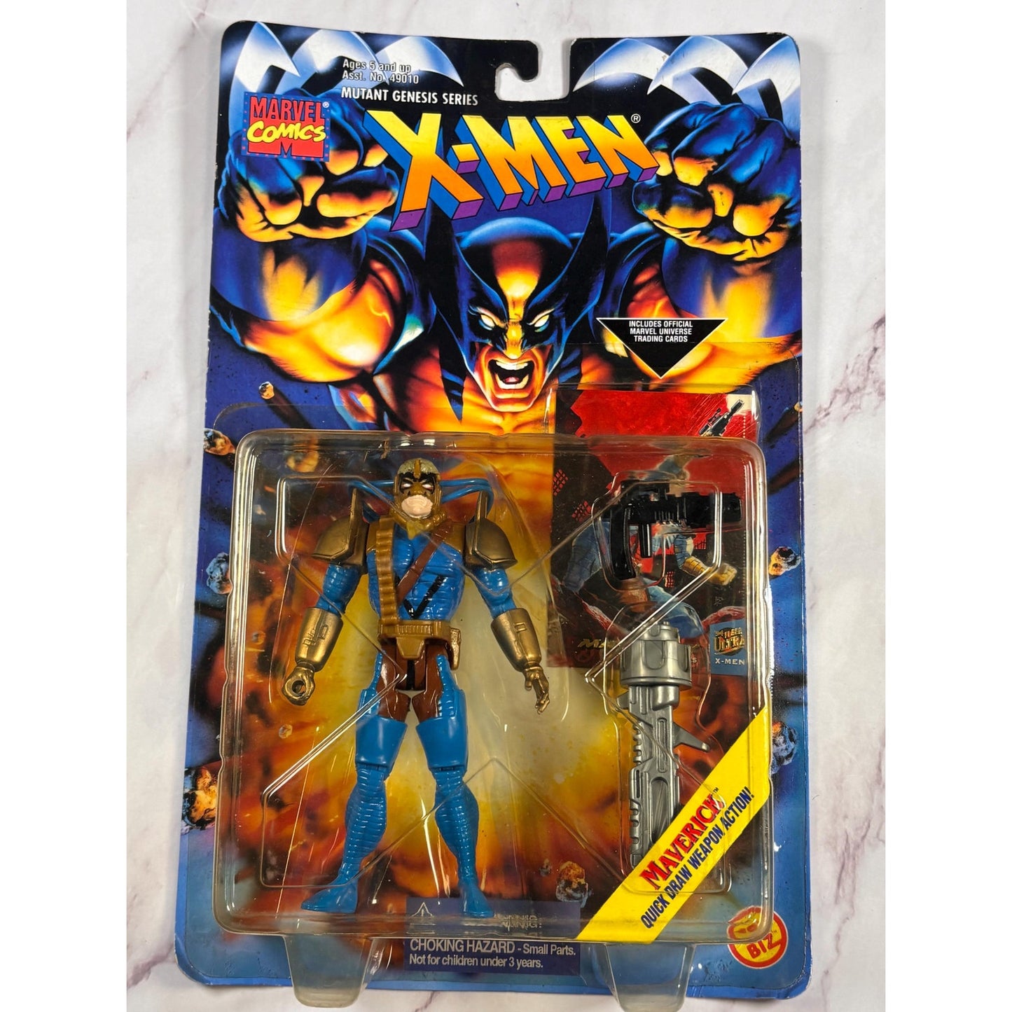 1995 Toy Biz Marvel Comics X-Men Mutant Genesis Series- Maverick Action Figure