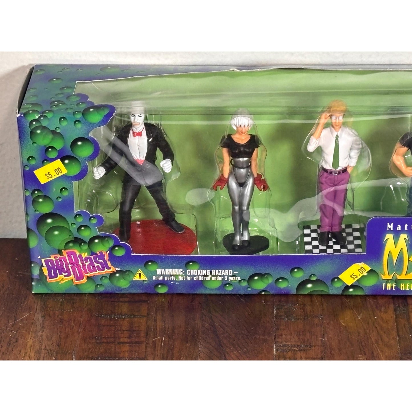 Matt Wagner's MAGE 7-Piece PVC Figure Set Big Blast Graphitti Designs New