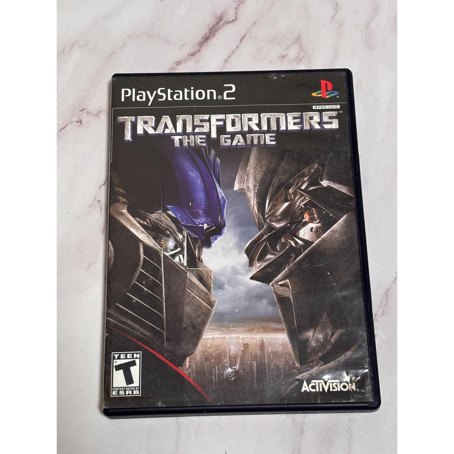 Transformers The Game (Sony PlayStation 2) PS2 Activision No Manual