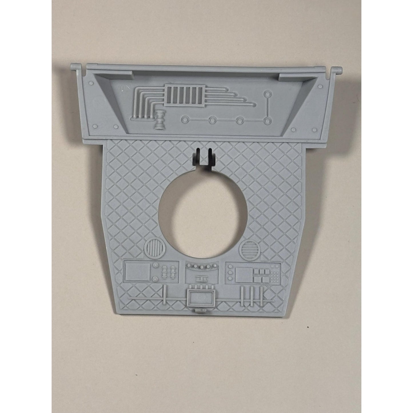 Star Wars 3.75" Scale 2010 Attack on Hoth AT-ST Cockpit Canopy As Shown