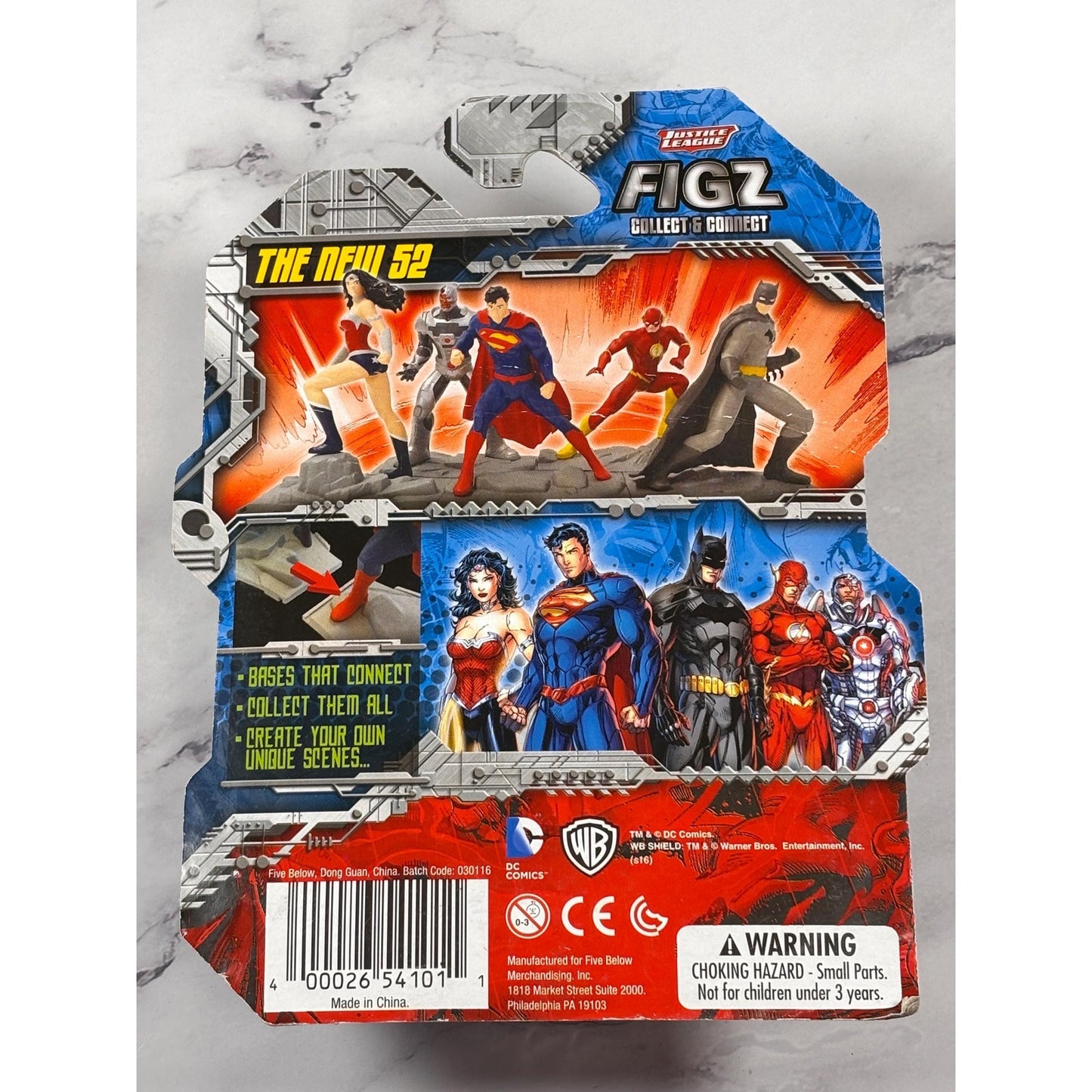Superman - DC the New 52 Justice League Figz - 3" Figure Series 2 - New