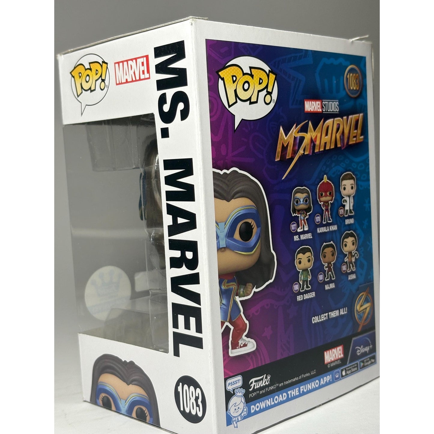 POP! Funko MARVEL Studios #1083 Ms. Marvel