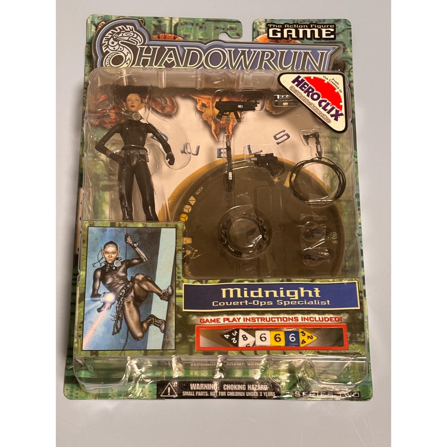 Shadowrun Duels Midnight Covert Ops Specialist Action Figure Series 2 WizKids