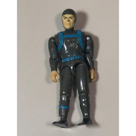 Vintage 1986 Lanard The Corps Gi Joe Cobra Action Figure Shark Diver