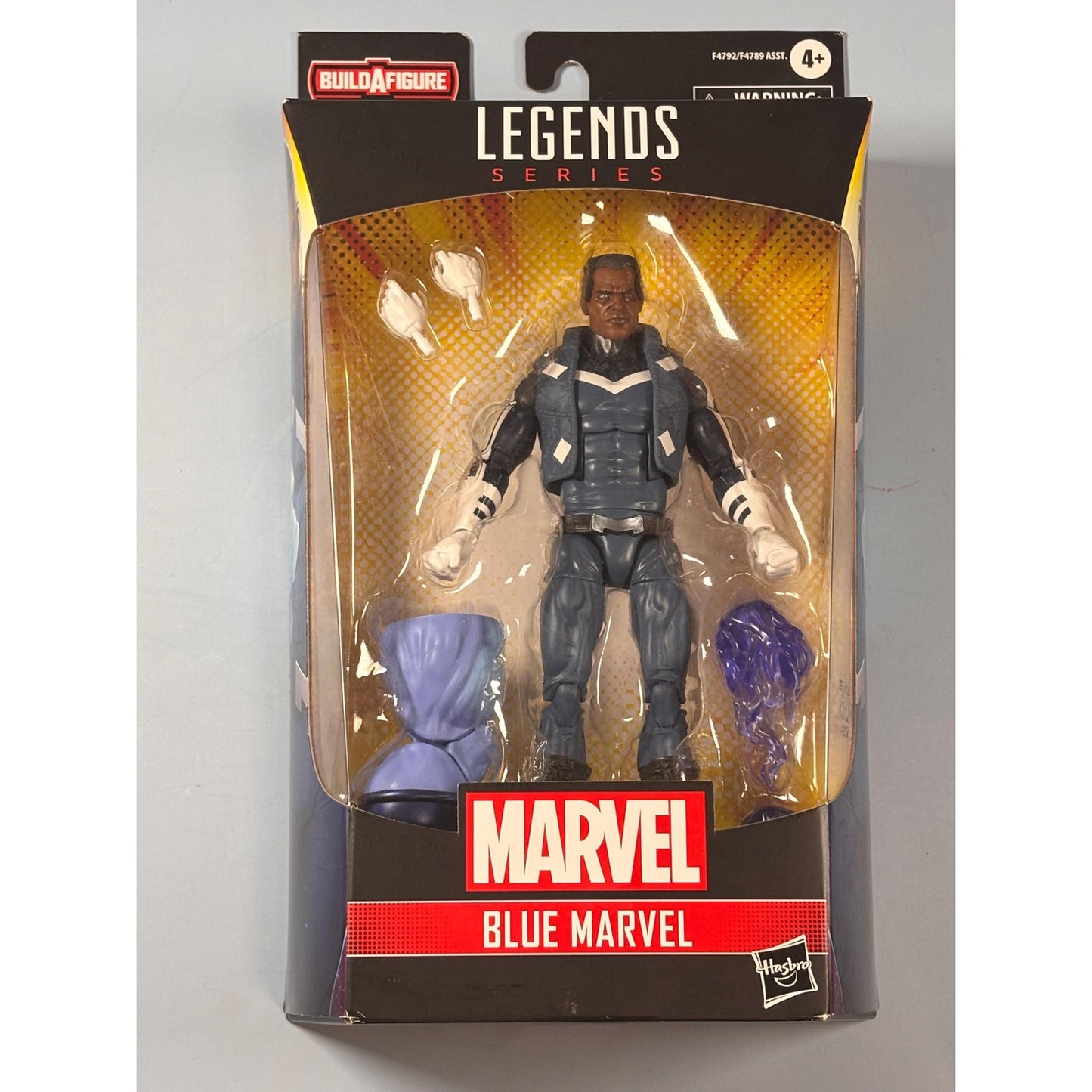 Legends Series Blue Marvel 6" Action Figure BAF Controller Hasbro New
