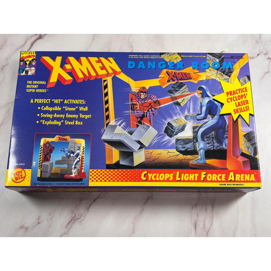 X-Men Cyclops Light Force Arena Danger Room NIB Toy Biz 1994 New