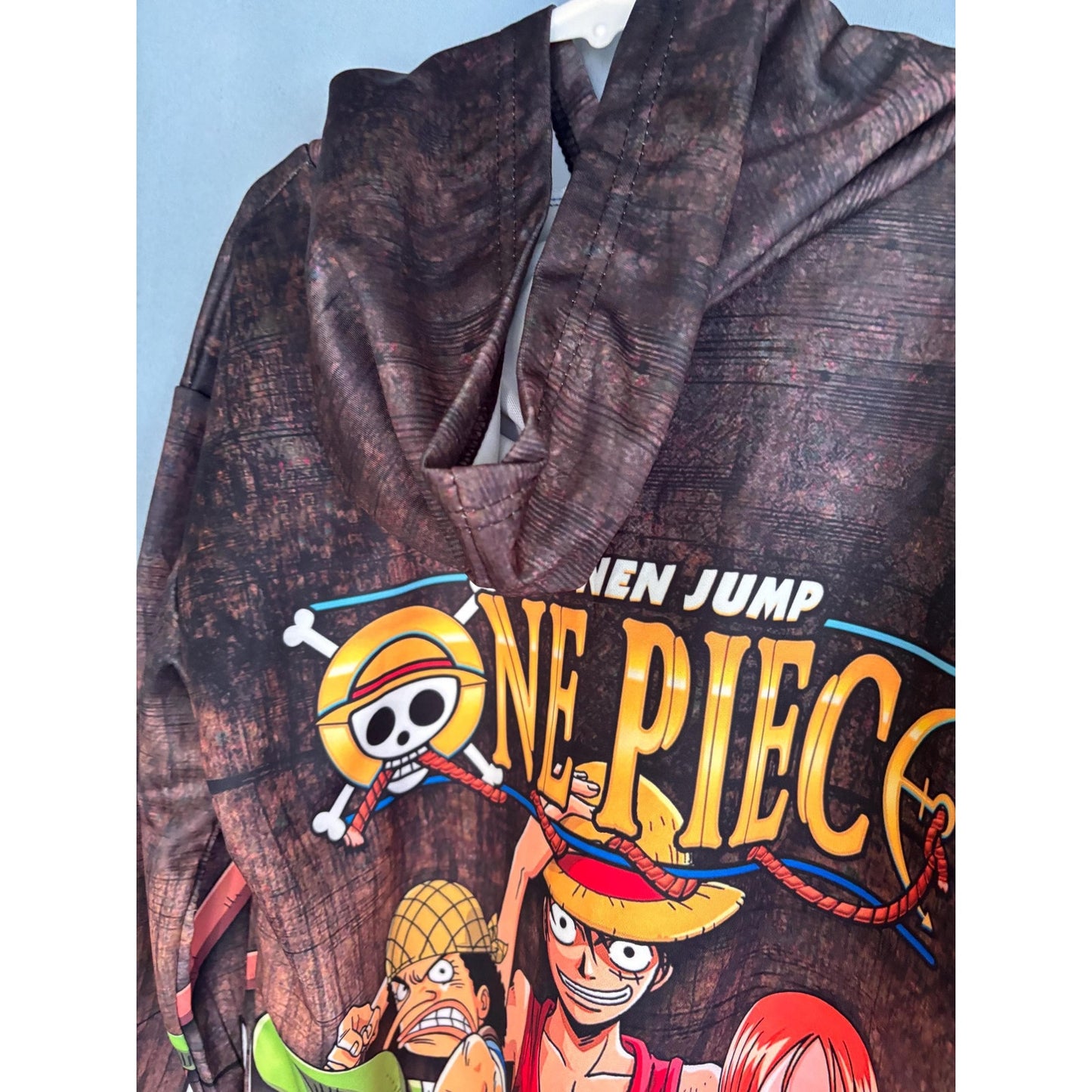 Shonen Jump Hoodie Anime One Piece Hoodie Lightweight Sweatshirts Kids Small NWT