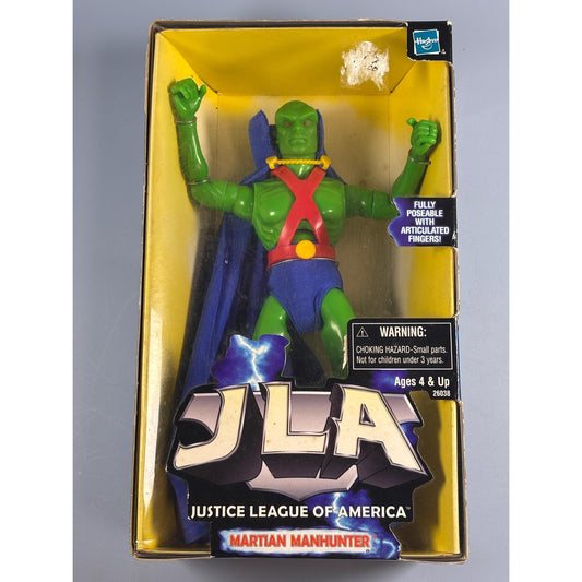 Justice League of America JLA Martian Manhunter Action Figure by Hasbro 1999 New