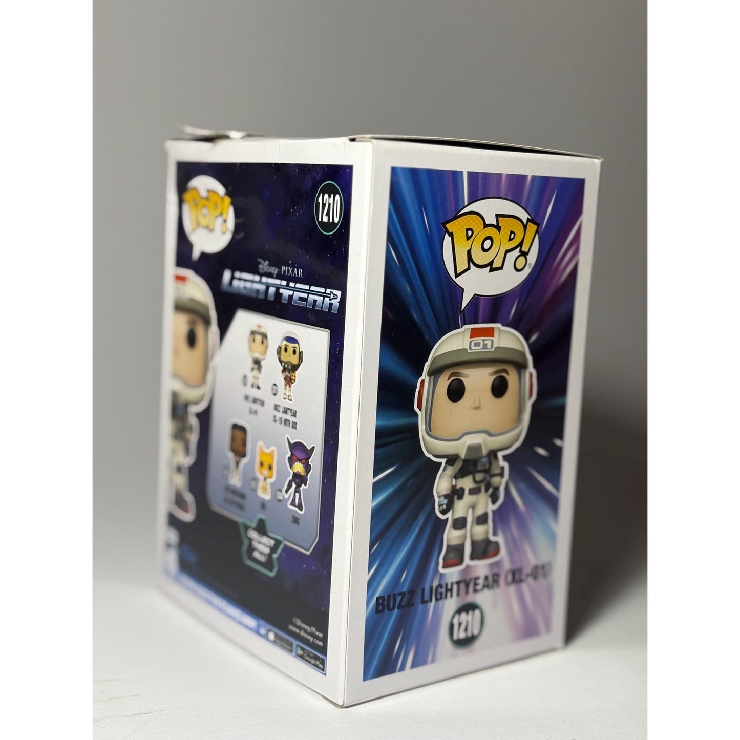 POP! Funko Disney Pixar Lightyear #1210 Buzz Lightyear (XL-01) slight tear in box