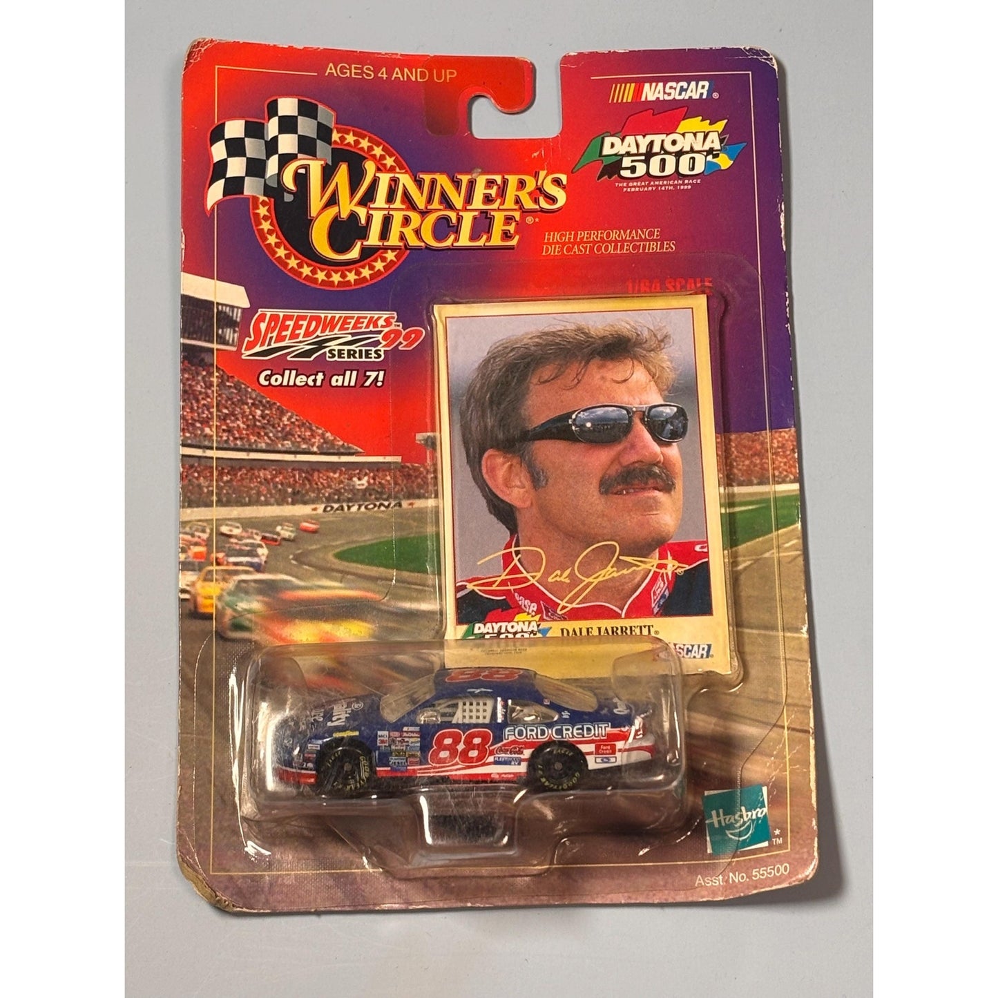 1999 Winners Circle Speedweeks 99 Dale Jarrett #88 Quality Care Ford Taurus