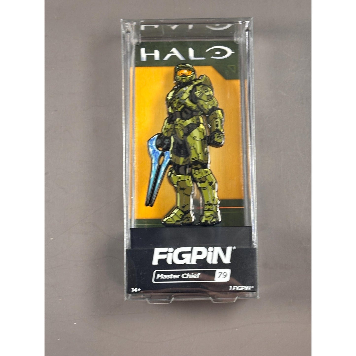 Halo FiGPiN Master Chief with Energy Sword #79 Enamel Collector Pin Xbox New