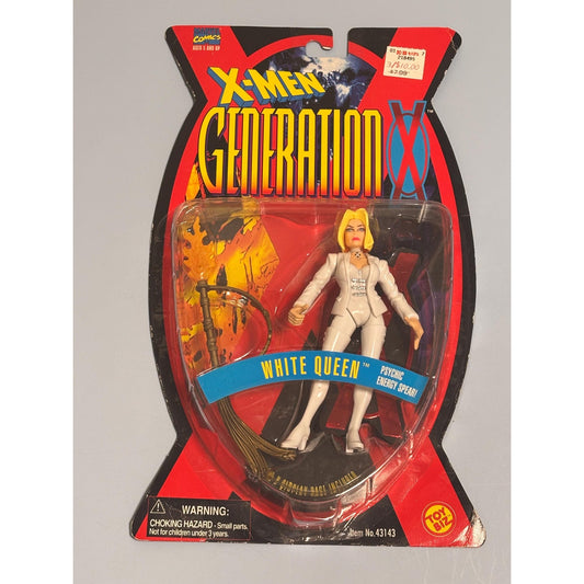 Marvel X-Men Generation X 1996 White Queen ToyBiz Action Figure Marvel Comics