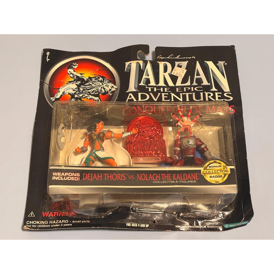 Vintage 1995 Tarzan Epic Adventures Conqueror of Mars - Dejah Thoris vs. Nolach