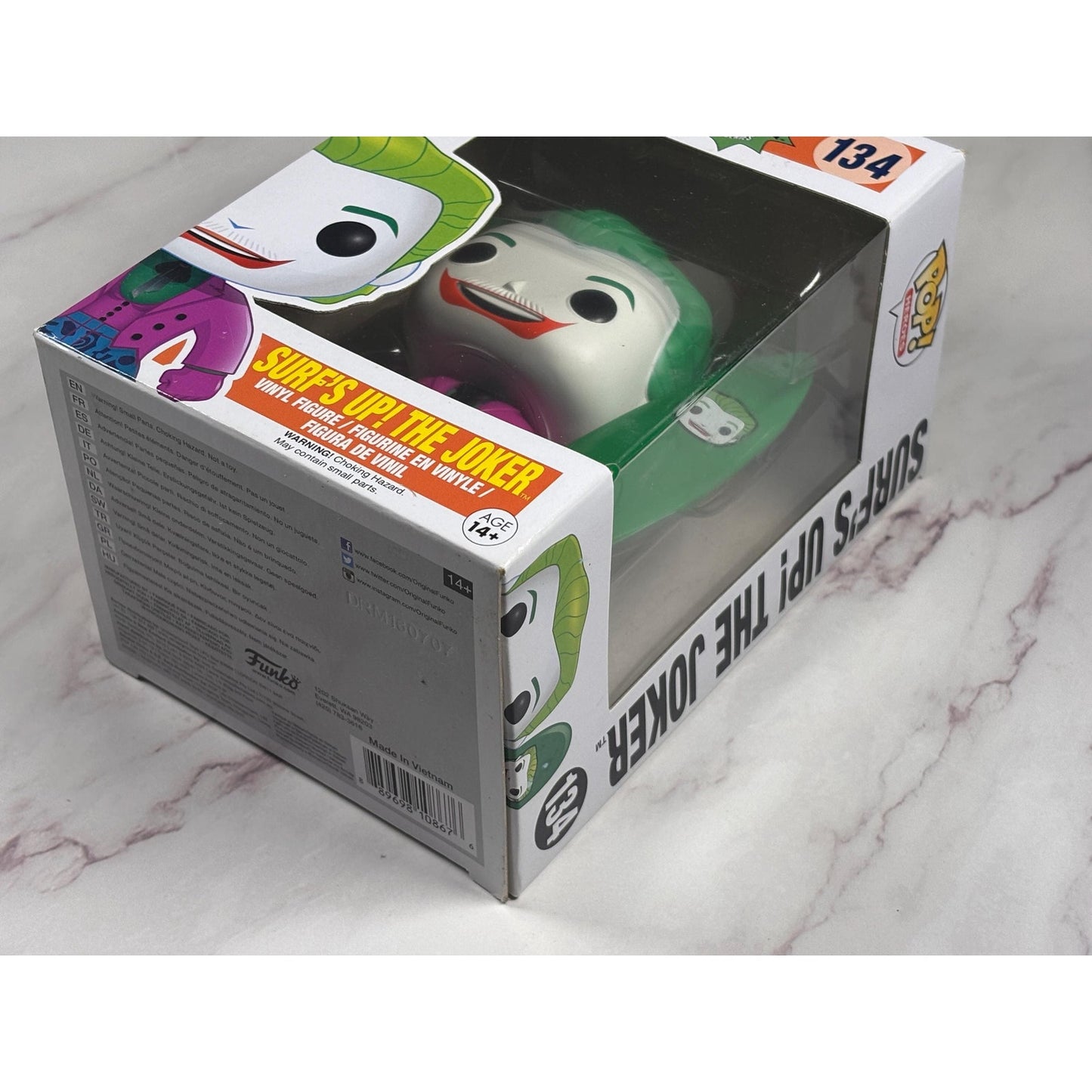 Funko POP! Heroes Batman Classic TV Series Surf’s Up! The Joker #134 DC Comics