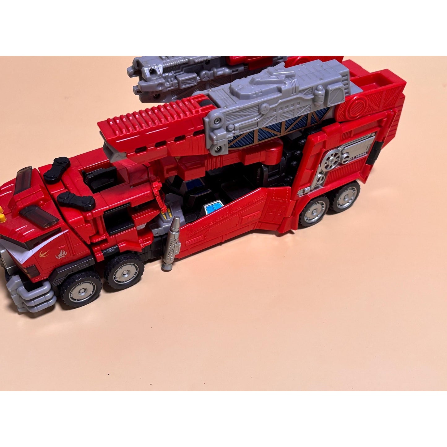 Transformers Cybertron Leader Class Galaxy Force Optimus Prime 2005 Incomplete