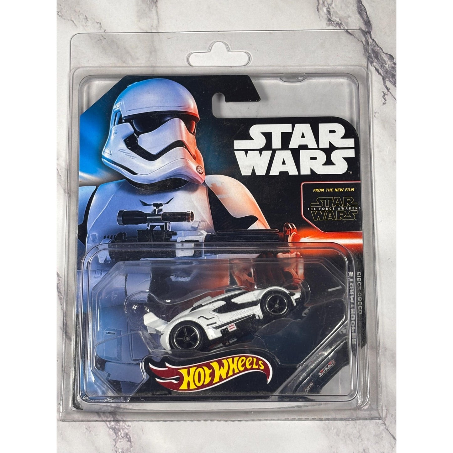 SDCC 2015 Mattel Exclusive Hot Wheels First Order Stormtrooper Star Wars w/ Case