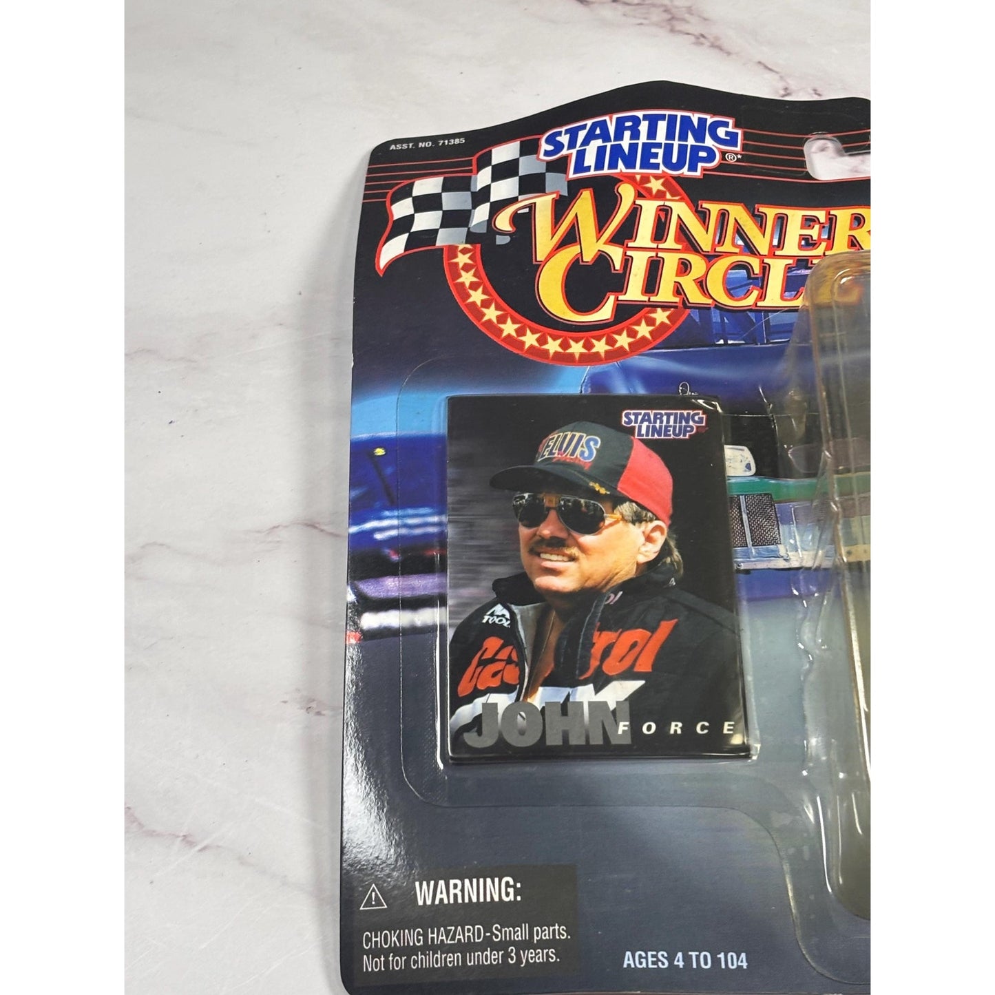 Lot of 2 Winnwea Circle John Force Starting Lineup Figures 1997 1998