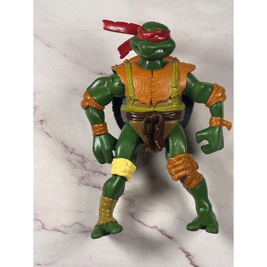 Raphael TMNT 2006 Paleo Patrol Teenage Mutant Ninja Turtles Action Figure 5”
