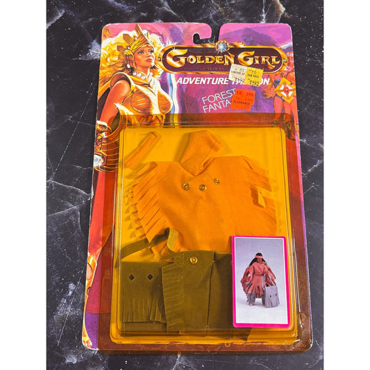 Golden Girl Onyx Forest Fantasy Adventure Fashion Outfit Vtg 1984 Galoob New