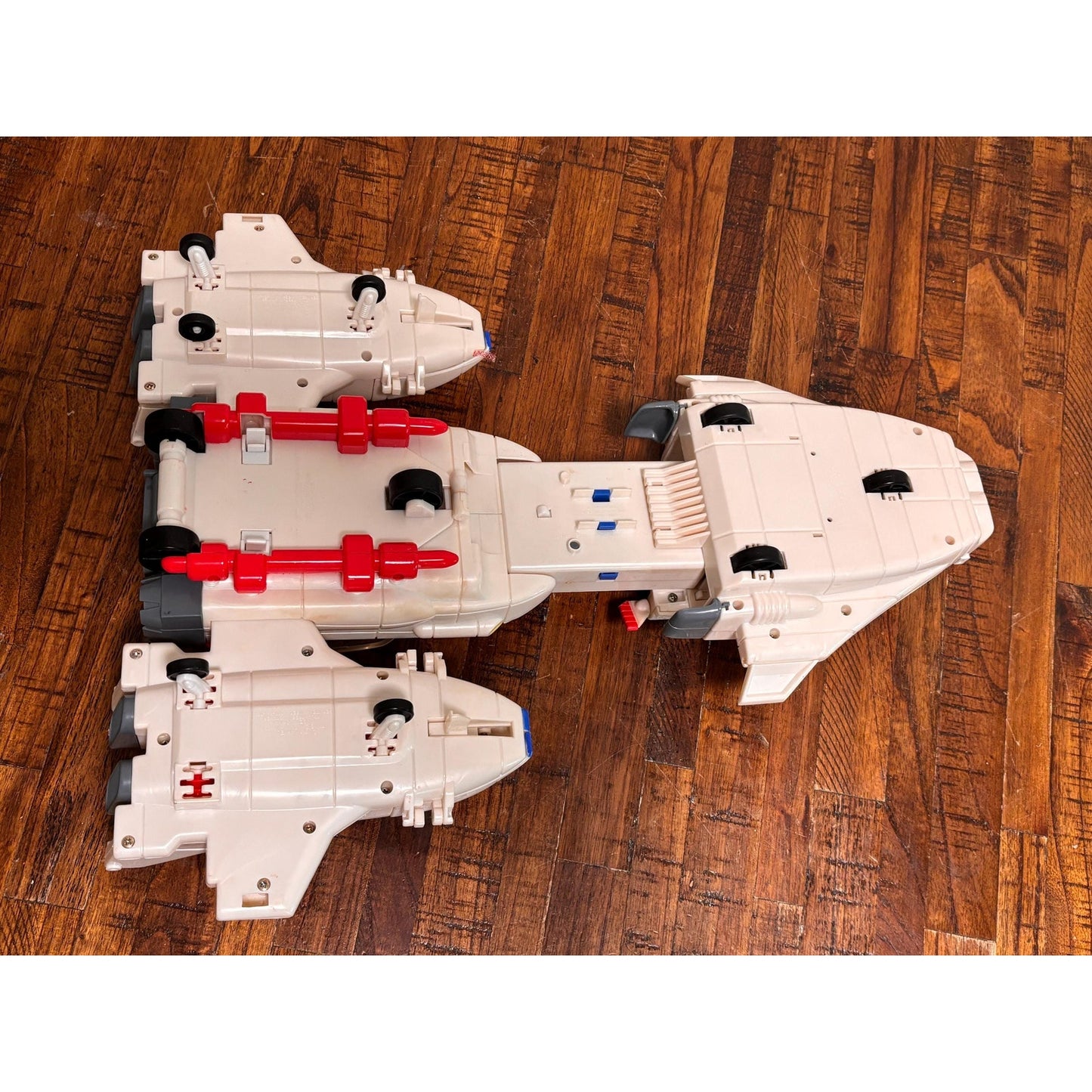 TozBiz 1995 Fantastic 4 Fantasticar Modular Vehicle Ship Vintage marvel