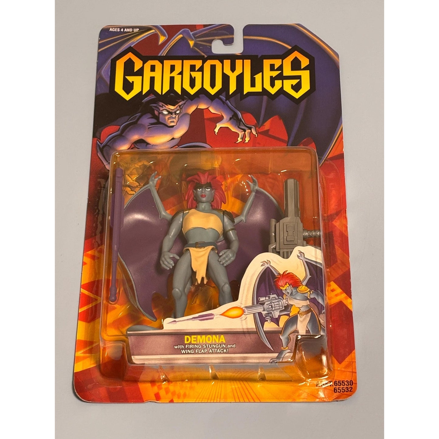 Vintage Gargoyles Demona Action Figure w/ Bio Stun Gun Kenner 1995 New Sealed